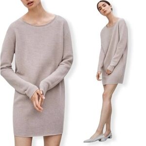 Aritzia Wilfred Silk/Cotton/Cashmere Blend Dress